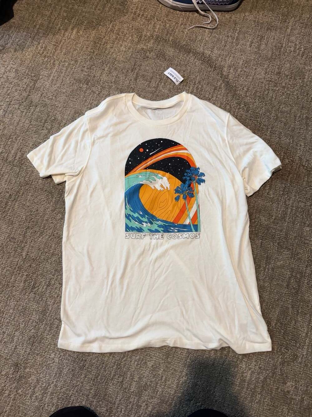 Old Navy Soft-Washed 'Surf the Cosmos' Graphic Crew-Neck T-Shirt